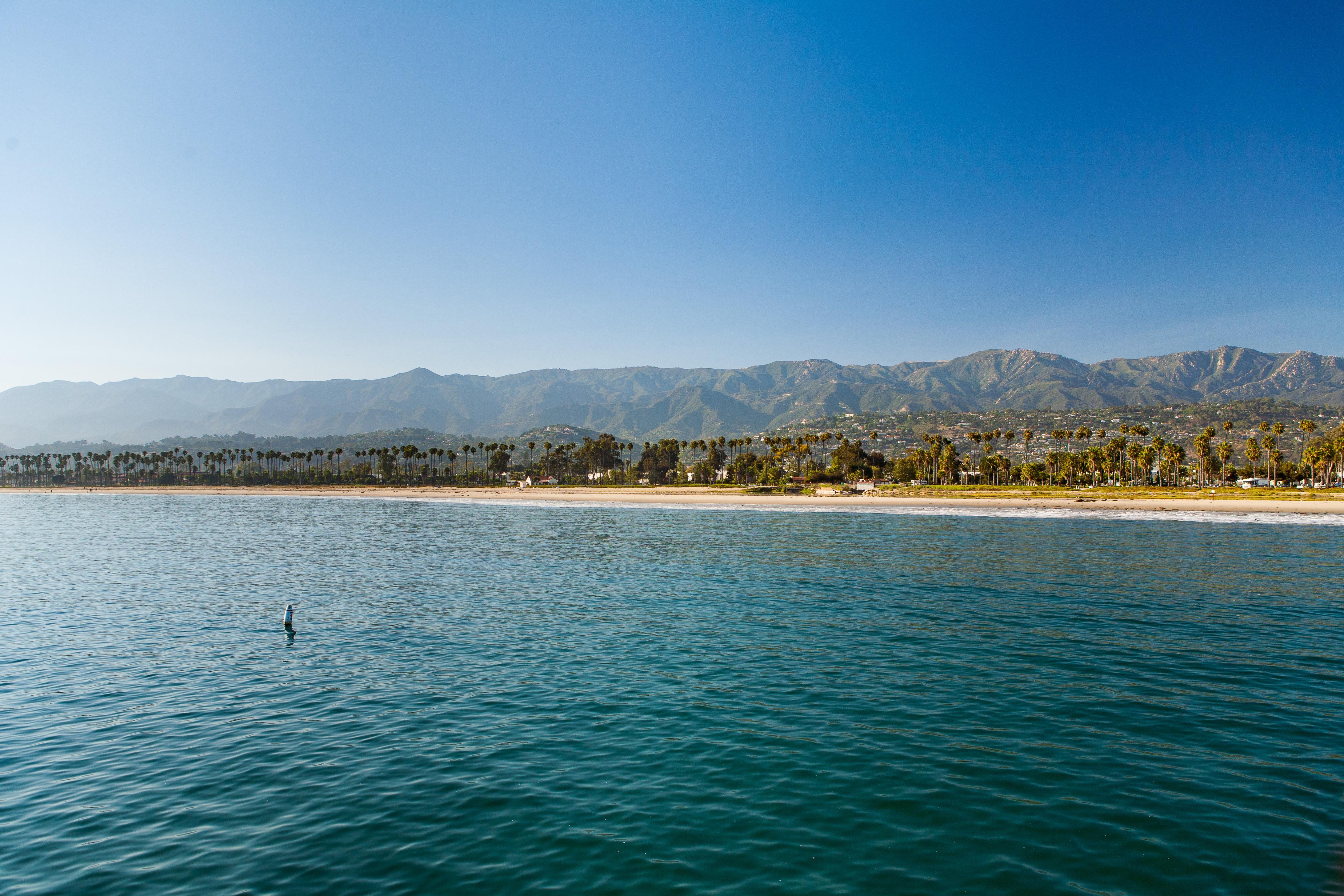 santa barbara coastline 